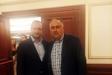 Ο πρόεδρος Β.Ε.Π. στην εκδήλωση παρουσίασης της νέας πλατφόρμας Business Funding Instruments by Ο.Ε.Ε.